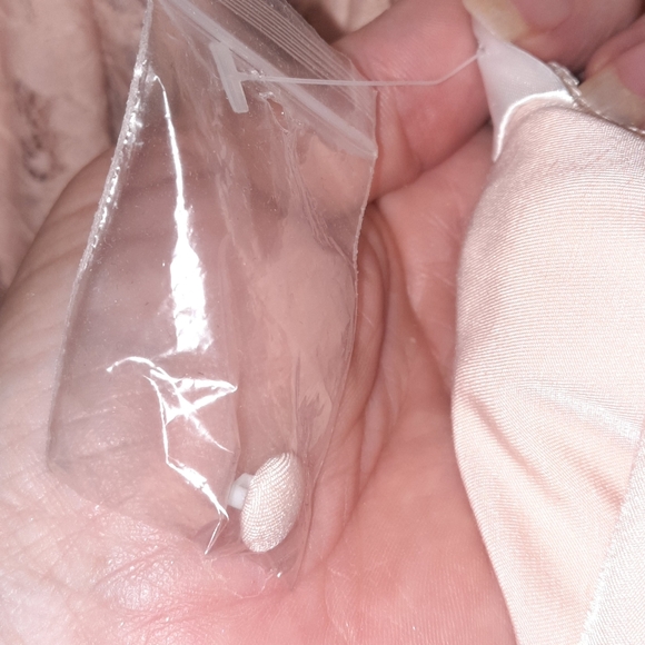 KEEPSAKE Lace Cutout Minidress Pink Nude Eyelash Lace Ballet Coquette Rose L 10 - Picture 9 of 12